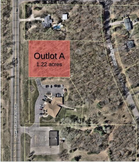 Vacant Land For Sale - 19043 Lake George Boulevard<br/> Oak Grove, MN 55303