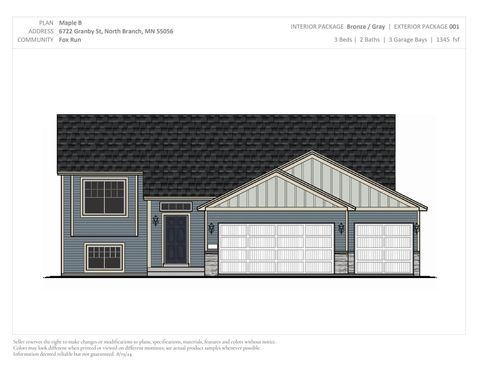 6722 Granby Street, North Branch, MN 55056 - #: 6686874