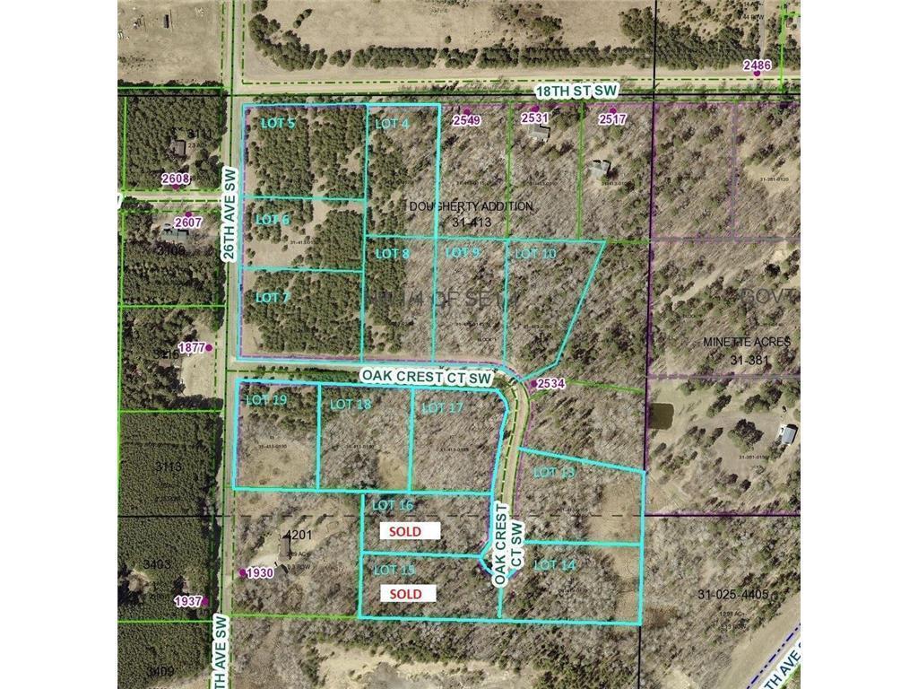 Lot 14 Oak Crest Court, Backus, Minnesota image 2