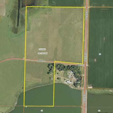 Vacant Land For Sale - 000 541st Avenue<br/> Nicollet County, Courtland, MN 56021