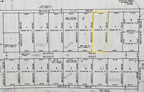 Vacant Land For Sale - 110 5th Street<br/> Ulen, MN 56585
