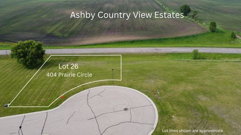 Vacant Land For Sale - 404 Prairie Circle<br/> Ashby, MN 56309