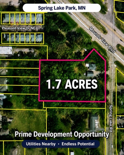 Vacant Land For Sale - 8054 Spring Lake Road<br/> Minneapolis, MN 55432
