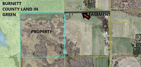 Vacant Land For Sale - XXXXX Ice House Bridge Road<br/> Burnett County, Webster, WI 54893