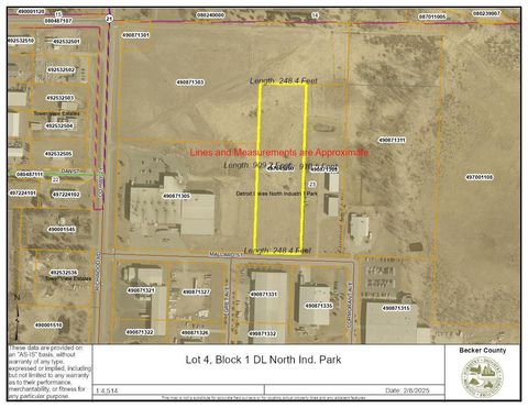 Vacant Land For Sale - TBD Mallard Street<br/> Becker County, Detroit Lakes, MN 56501