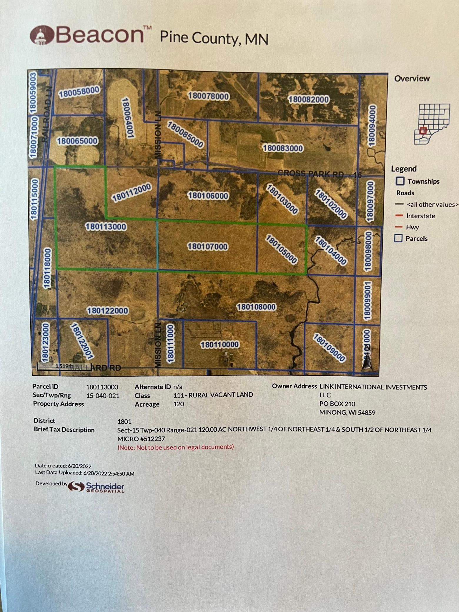 TBD Cross Park Road, Hinckley, Minnesota image 7