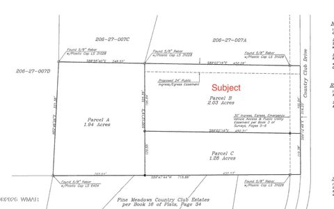 Tiny photo for 2230 Country Club Drive, Overgaard, AZ 85933 (MLS # 259286)