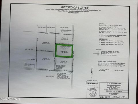 Tiny photo for TBD 201-32-006, Concho, AZ 85924 (MLS # 258956)