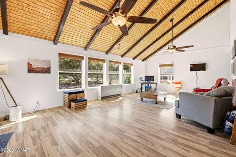 Tiny photo for 1980 Pine Cone Circle, Overgaard, AZ 85933 (MLS # 260050)