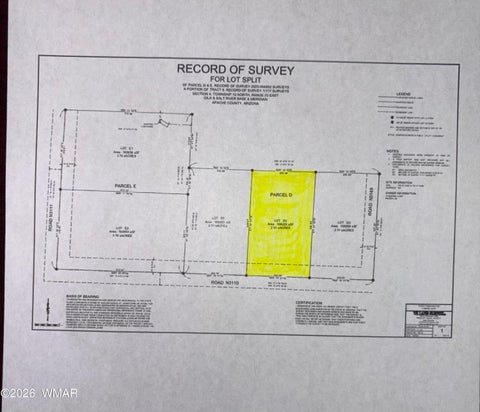 Tiny photo for 33 N3110, Vernon, AZ 85940 (MLS # 263348)