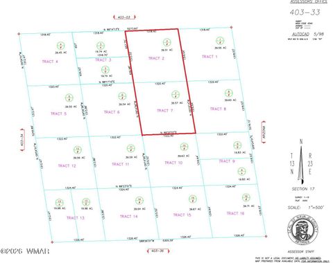 Tiny photo for 4306 El Dorado Road, Snowflake, AZ 85937 (MLS # 259252)