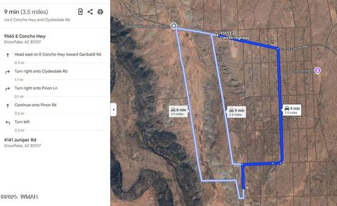 Tiny photo for 4141 W Juniper Road, Snowflake, AZ 85937 (MLS # 258123)