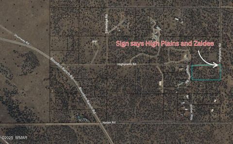 Photo of TBD High Plains Rd, Show Low, AZ 85901 (MLS # 256148)
