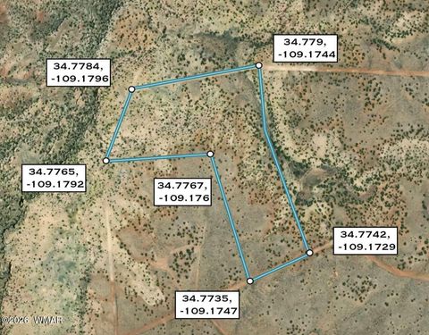 Tiny photo for 78 Sierrra Highlands Ranch, Saint Johns, AZ 85936 (MLS # 259214)