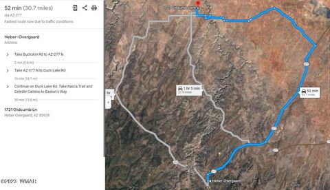 Tiny photo for 1721 Gidcumb Lane, Heber, AZ 85928 (MLS # 246593)