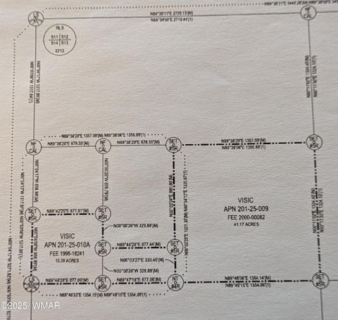 Tiny photo for TBD 201-25-009 AND 010A, Heber, AZ 85928 (MLS # 258440)