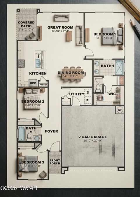 Tiny photo for 1081 S Ridgeway Drive, Show Low, AZ 85901 (MLS # 258704)