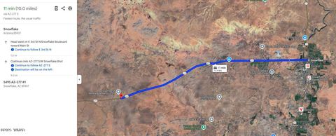 Tiny photo for 5499 State Route 277, Snowflake, AZ 85937 (MLS # 255481)