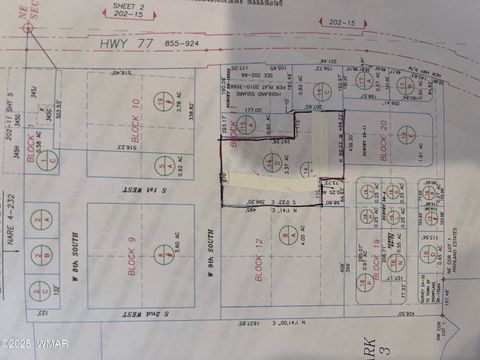 Tiny photo for TBD S 1st Street West, Snowflake, AZ 85937 (MLS # 255574)