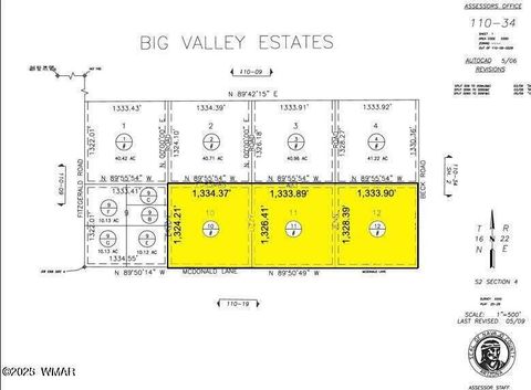 Tiny photo for 6609 Lilac Road, Snowflake, AZ 85937 (MLS # 258109)