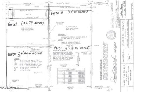 Tiny photo for TBD Parcel 4, Springerville, AZ 85938 (MLS # 251562)
