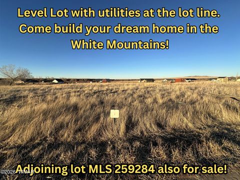 Photo of TBD 3RD PLACE LOT 125, Eagar, AZ 85925 (MLS # 259283)