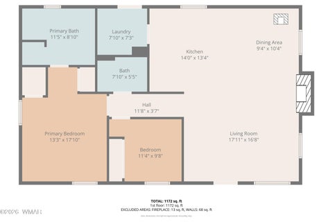 Tiny photo for 1992 Red Deer Run, Overgaard, AZ 85933 (MLS # 263537)