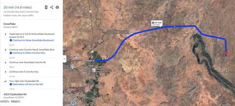 Tiny photo for 4253 Clydesdale Road, Snowflake, AZ 85937 (MLS # 256105)