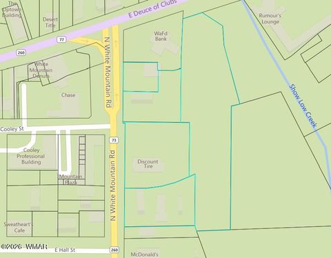 Tiny photo for SEC Deuce of Clubs & Wht Mtn Rd, Show Low, AZ 85901 (MLS # 260670)