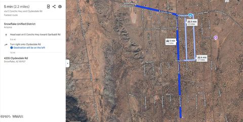 Tiny photo for 4235 Clydesdale Road, Snowflake, AZ 85937 (MLS # 258089)