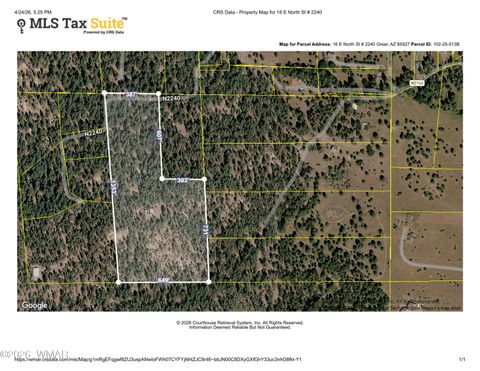 Photo of 16 N2240, Nutrioso, AZ 85932 (MLS # 261152)