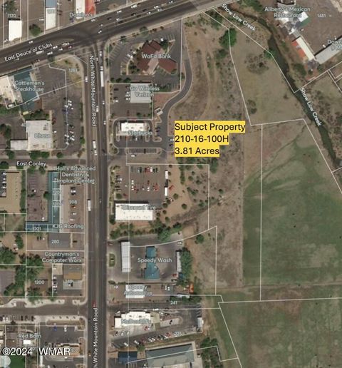 Photo of SEC Deuce of Clubs & White Mtn, Show Low, AZ 85901 (MLS # 253645)