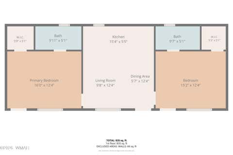 Tiny photo for 80 1120 UNIT 203 (CABIN 251), Greer, AZ 85927 (MLS # 262640)