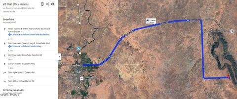 Tiny photo for 3978 Dia Estrella Road, Snowflake, AZ 85937 (MLS # 255616)
