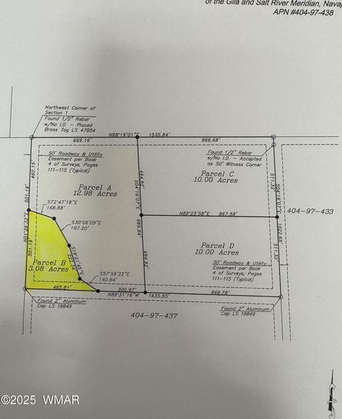 Tiny photo for 438B Yaqui Dr, Snowflake, AZ 85937 (MLS # 257307)