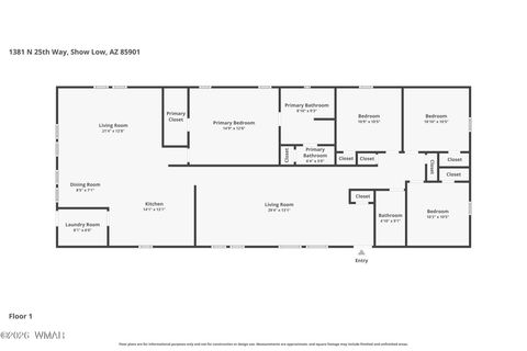 Tiny photo for 1381 N 25th Way, Show Low, AZ 85901 (MLS # 261256)