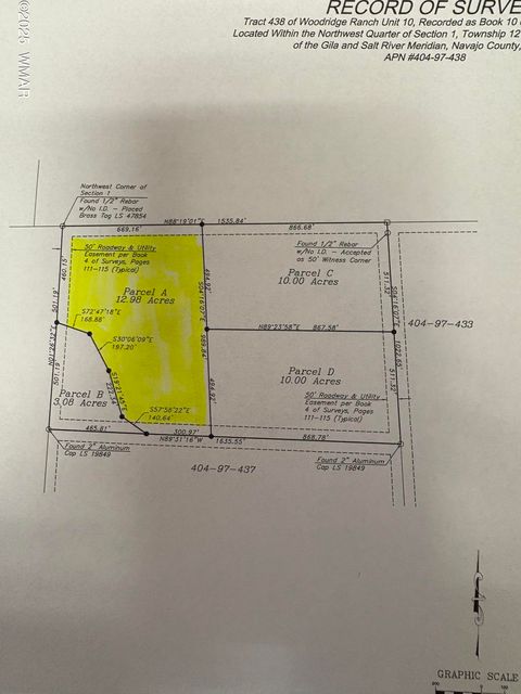 Tiny photo for 438A Yaqui Dr, Snowflake, AZ 85937 (MLS # 257324)
