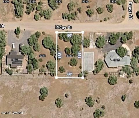 Tiny photo for 8333 Ridge Drive, Show Low, AZ 85901 (MLS # 261007)
