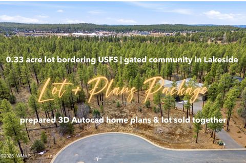 Photo of 1103 W Big Spring Trail, Lakeside, AZ 85929 (MLS # 259320)