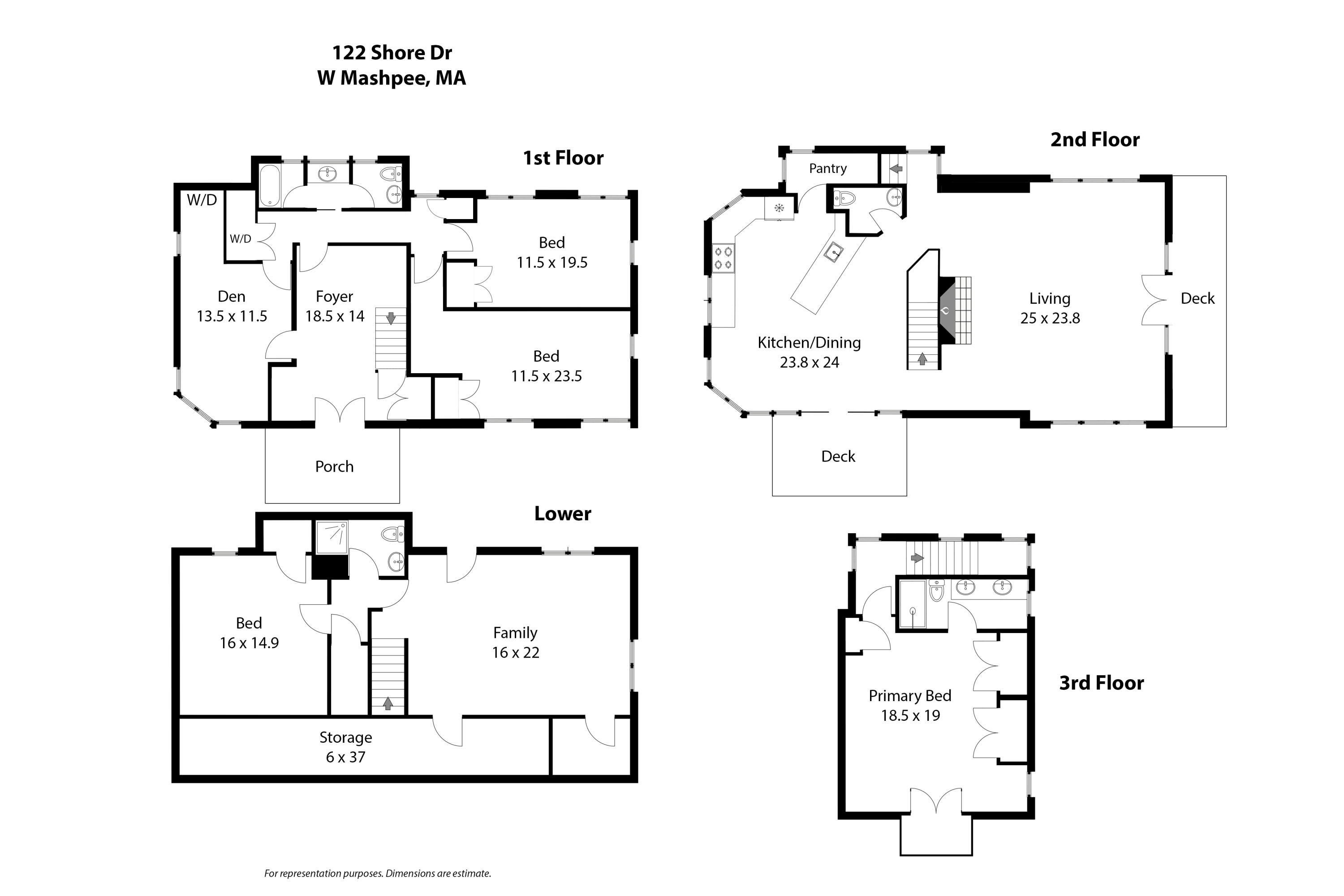 Mashpee, Massachusetts 02649, United States, 4 Bedrooms Bedrooms, ,4 BathroomsBathrooms,Residential,Pending,82478