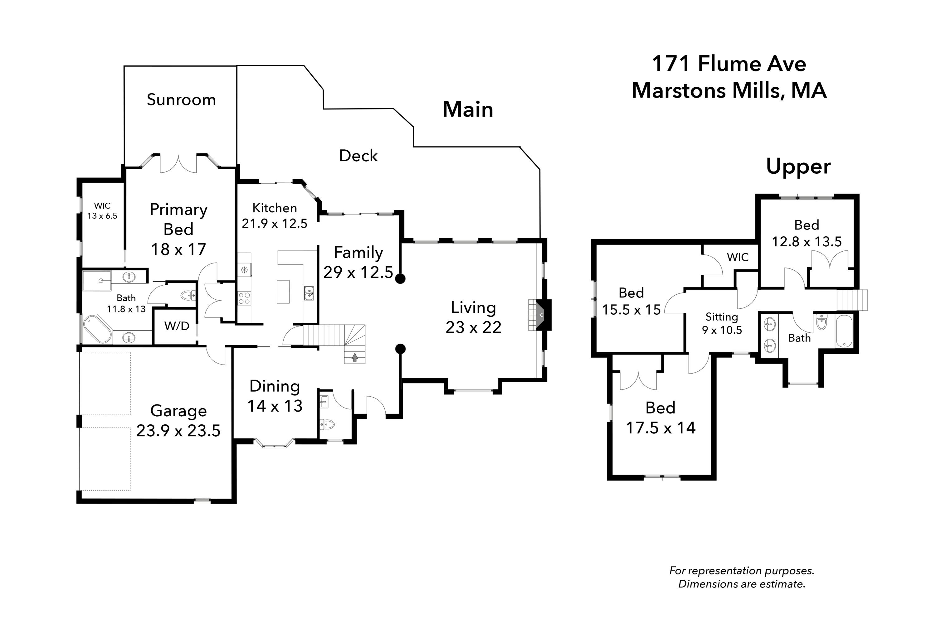Marstons Mills, Massachusetts 02648, United States, 4 Bedrooms Bedrooms, ,3 BathroomsBathrooms,Residential,Pending,179782