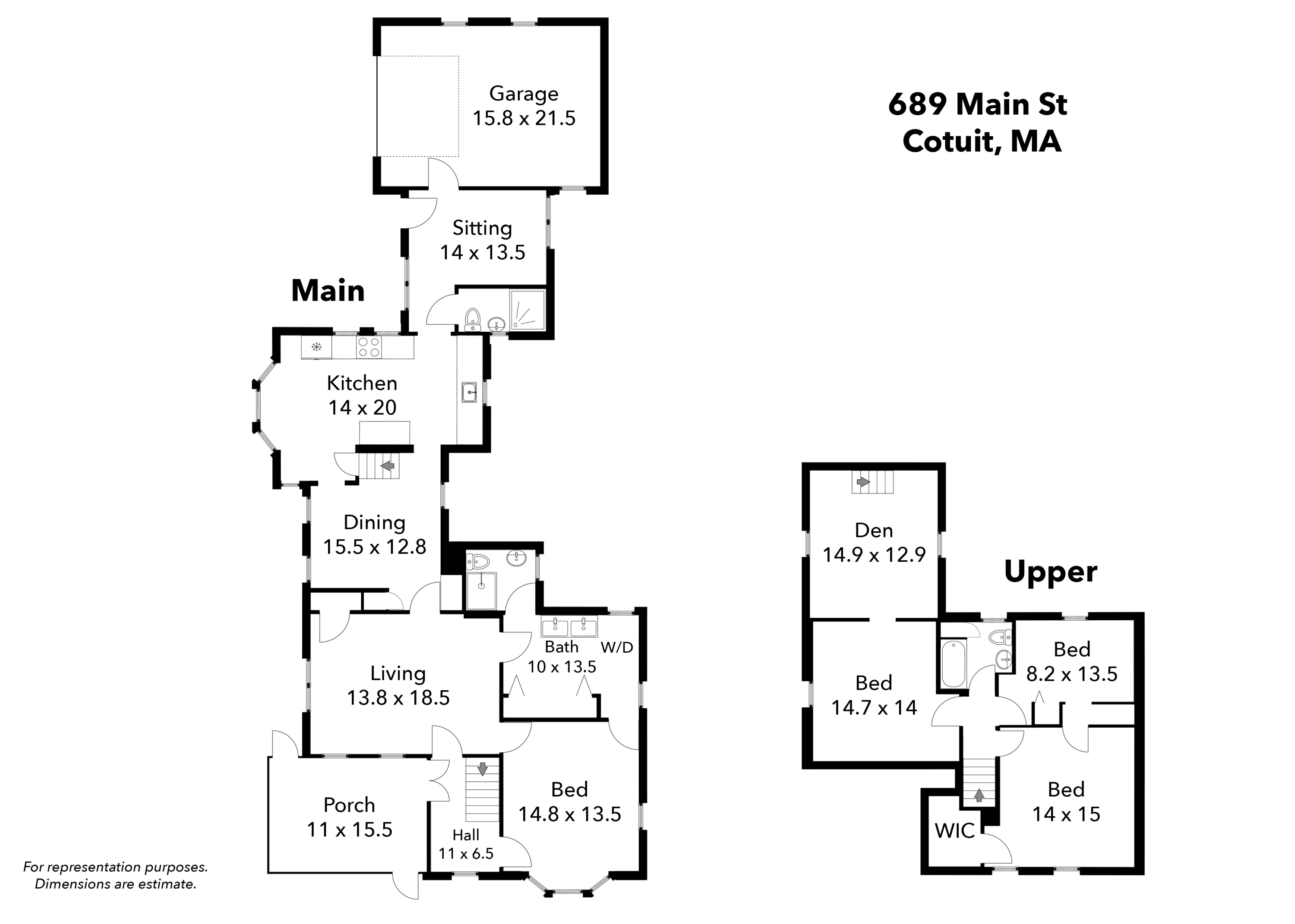 Cotuit, Massachusetts 02635, United States, 4 Bedrooms Bedrooms, ,3 BathroomsBathrooms,Residential,Active,114546
