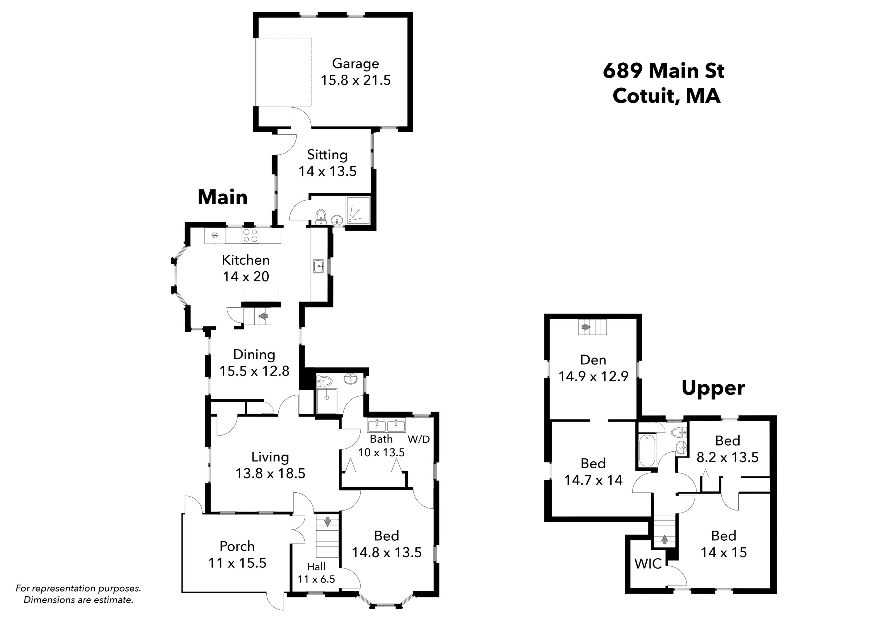 Cotuit, Massachusetts 02635, United States, 4 Bedrooms Bedrooms, ,3 BathroomsBathrooms,Residential,Active,114546