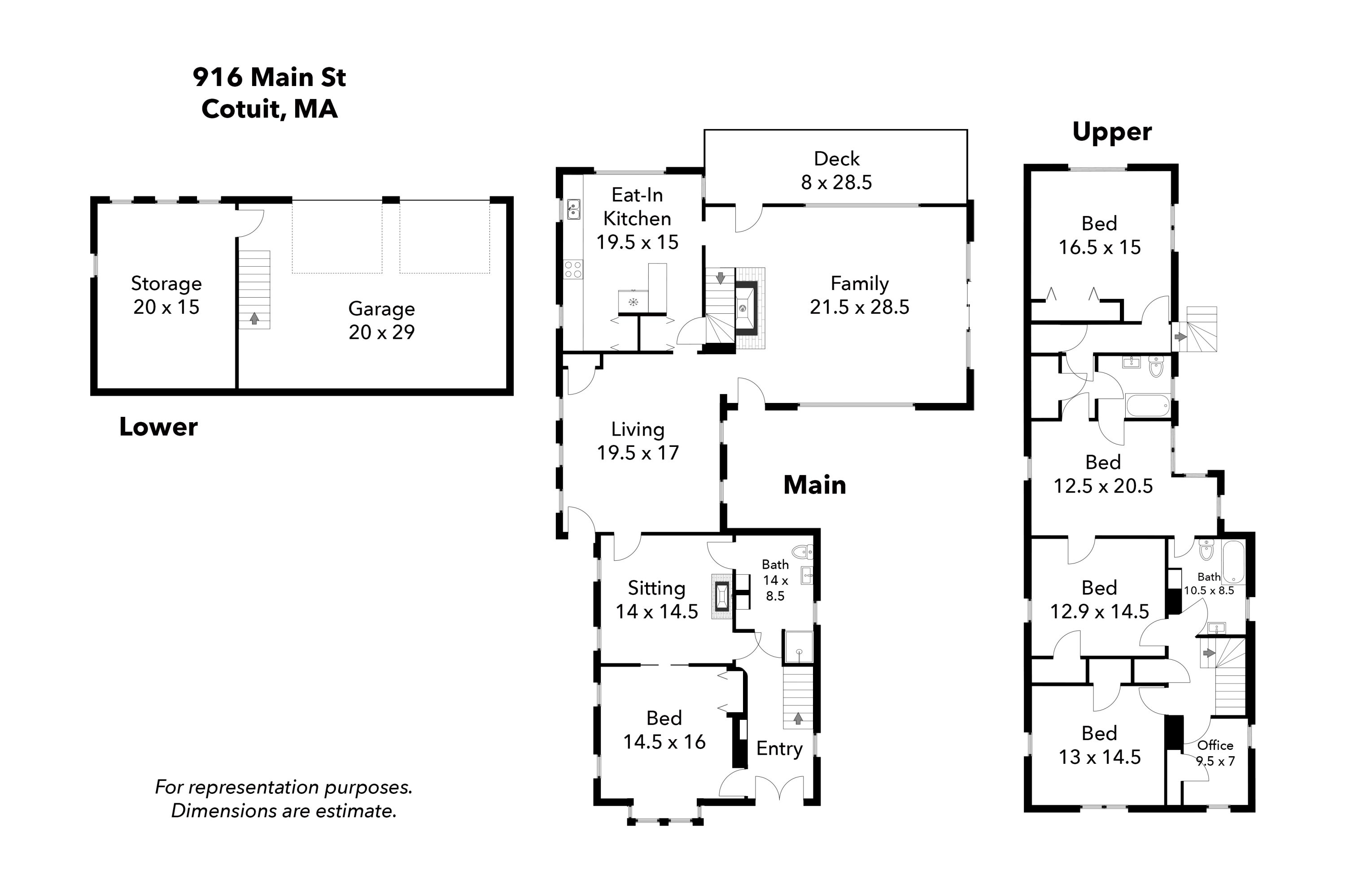 Cotuit, Massachusetts 02635, United States, 5 Bedrooms Bedrooms, ,3 BathroomsBathrooms,Residential,Active,201558