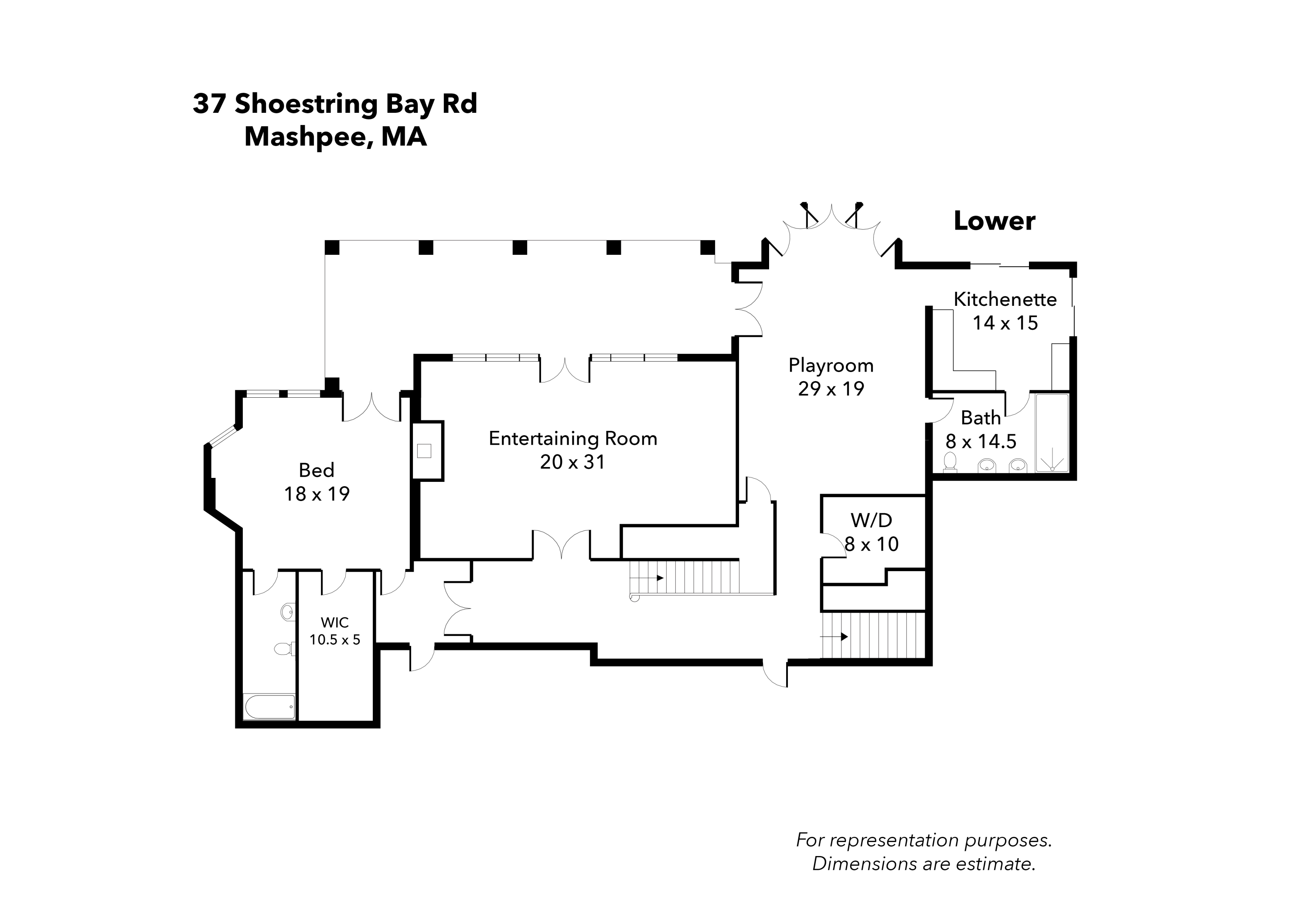 Mashpee, Massachusetts 02649, United States, 6 Bedrooms Bedrooms, ,8 BathroomsBathrooms,Residential,Active,190578