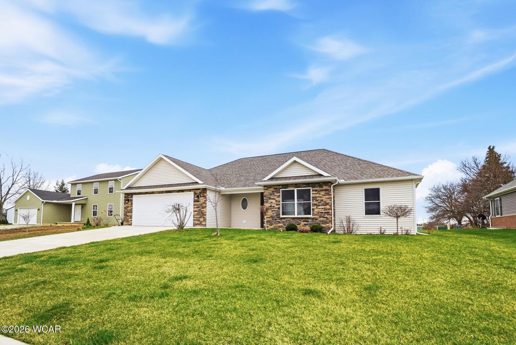 Photo of 109 Bluegrass Drive, Wapakoneta, OH 45895 (MLS # 309672)