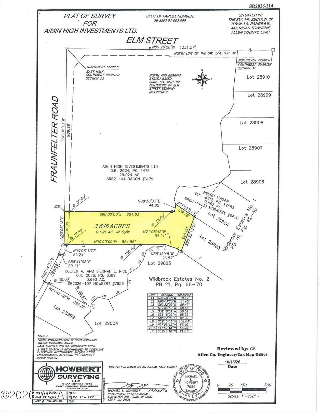 Photo of 0 S Fraunfelter Road, Lima, OH 45807 (MLS # 312033)