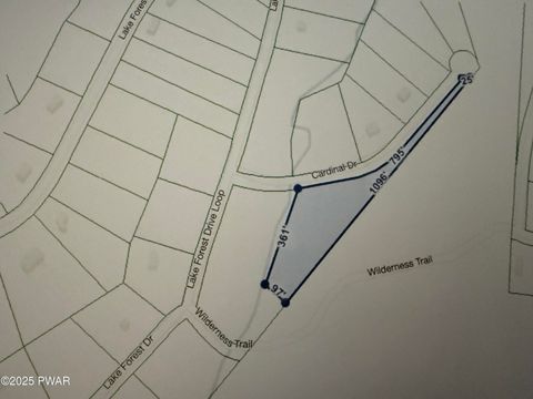 Vacant Land For Sale - LOT 736 Cardinal Drive<br/> Dingmans Ferry, PA 18328