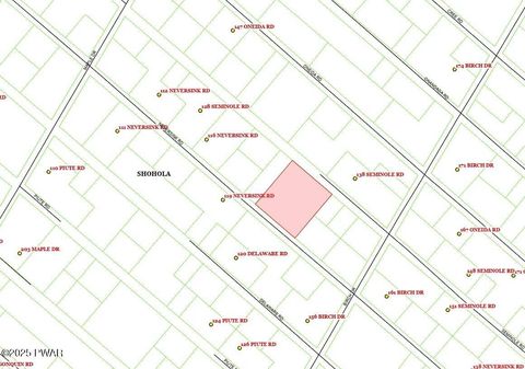 Vacant Land For Sale - Neversink Road<br/> Shohola, PA 18458