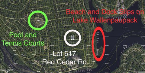 Vacant Land For Sale - 617 Red Cedar Road<br/> Wayne County, Lake Ariel, PA 18436